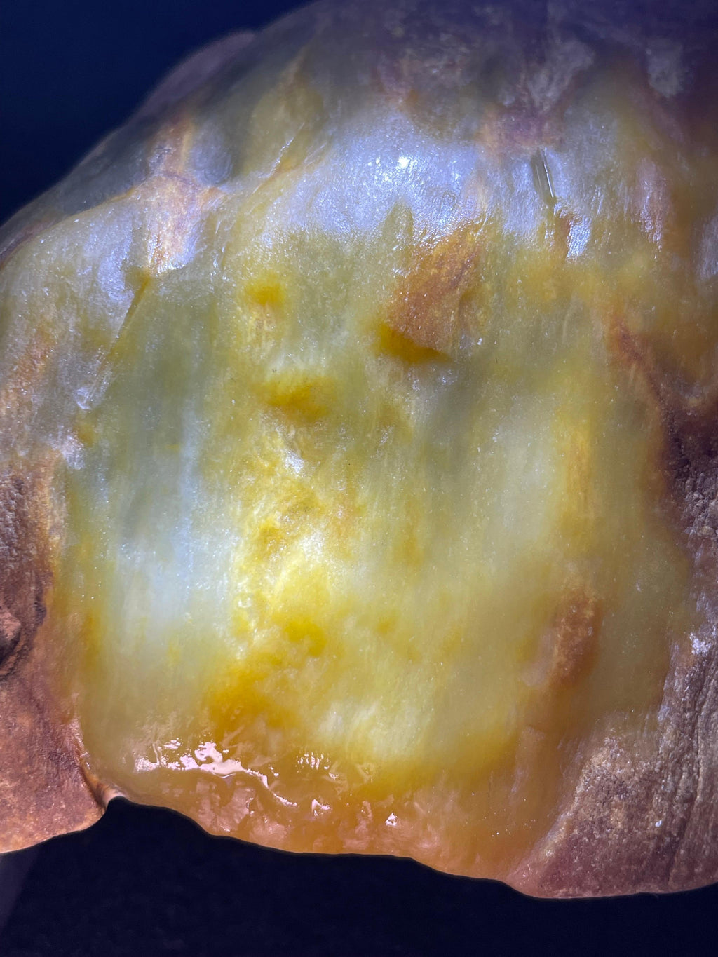 极品大马坎冰黄翡（yc524562）