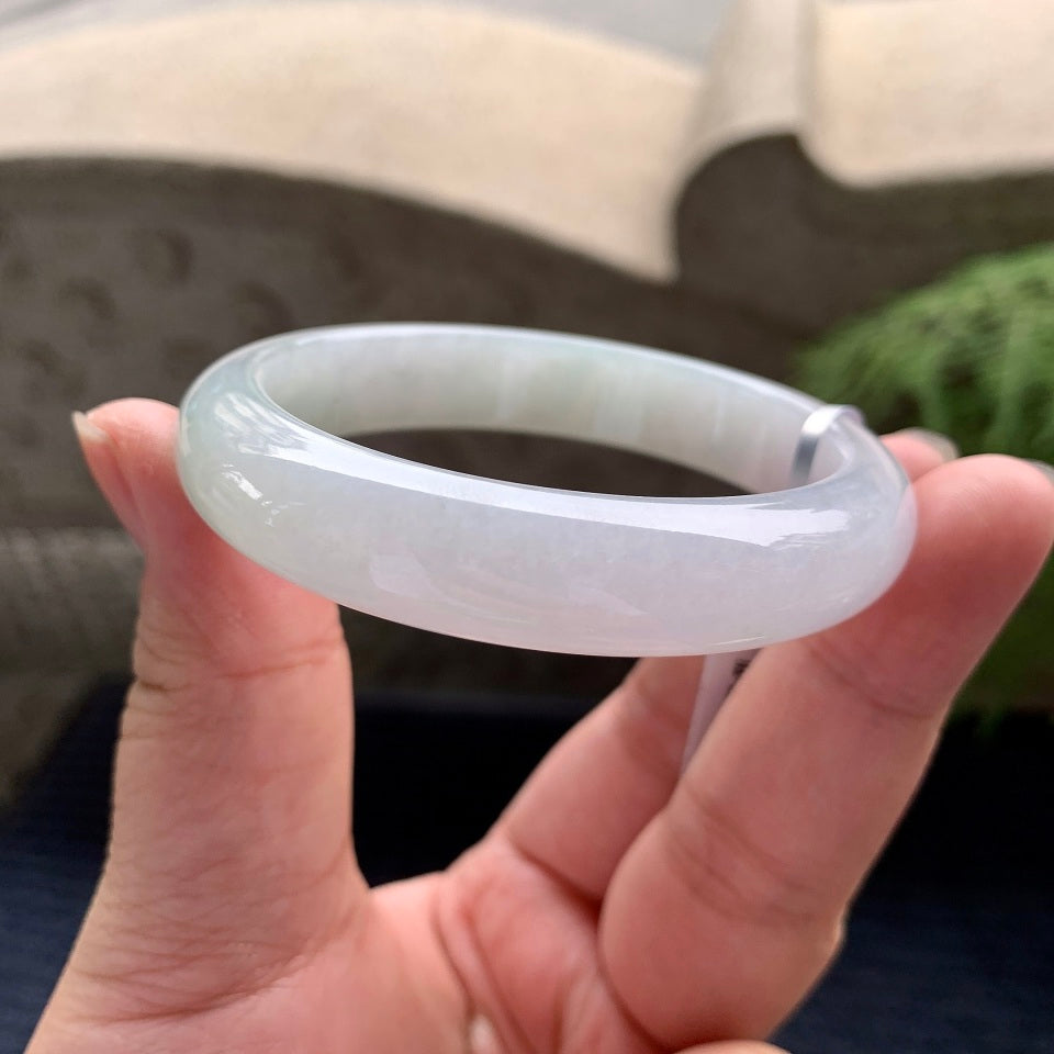 细糯种无色平安镯（54mm）（yc088774）