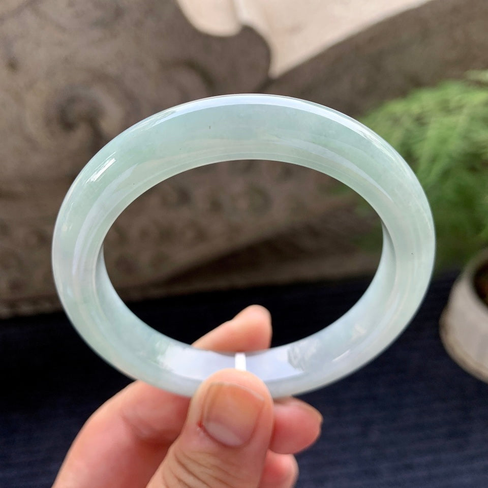 细糯种晴底平安镯（57.6mm）（yc090920）