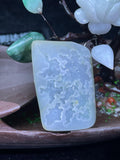 白底飘花小挂件料（yc507752）