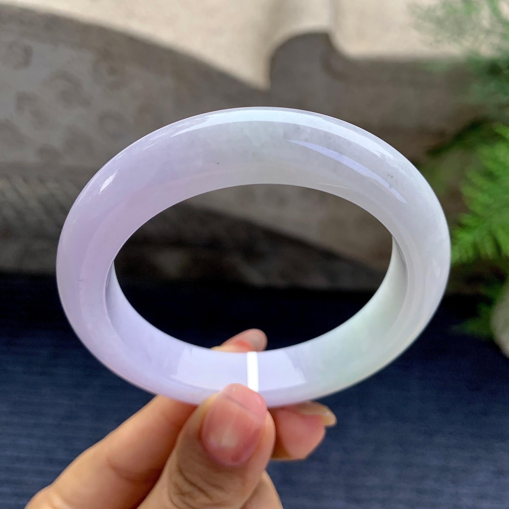 细糯种春彩平安镯（54.7mm）（yc280859）