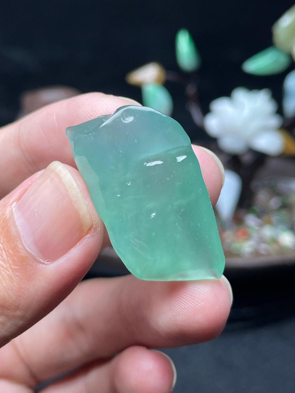 高冰晴雪花棉随形小料（yc529935）