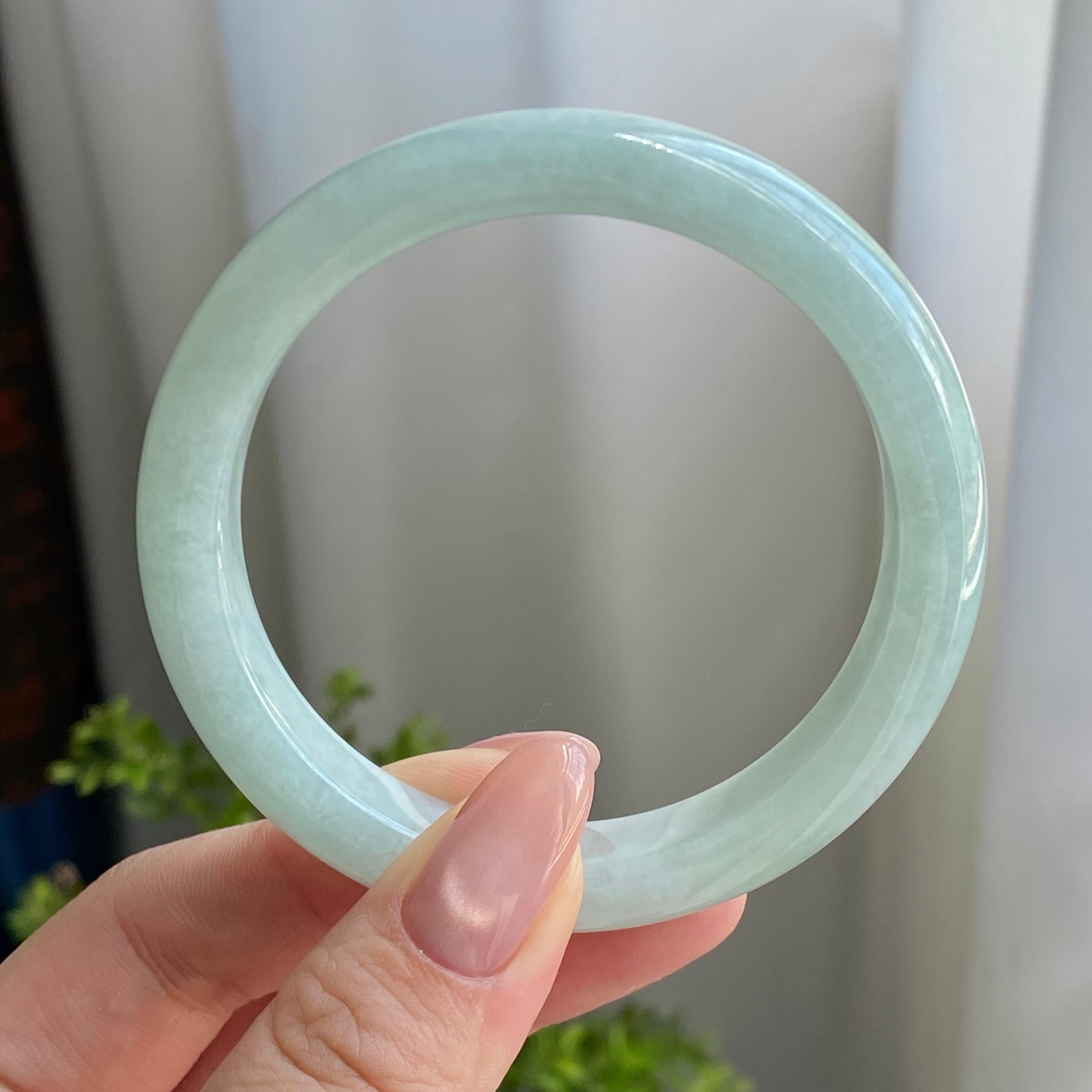 细糯种晴底平安镯（56圈）（yc226857）