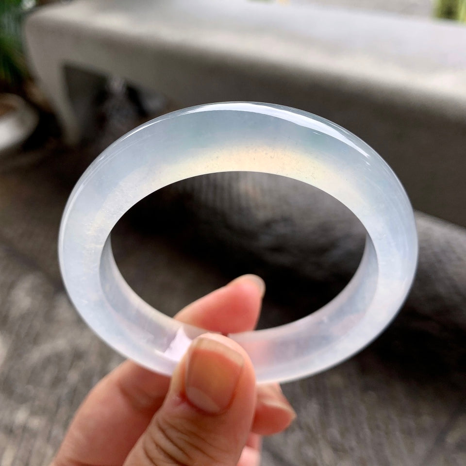 冰种无色平安镯（54mm）（yc096246）