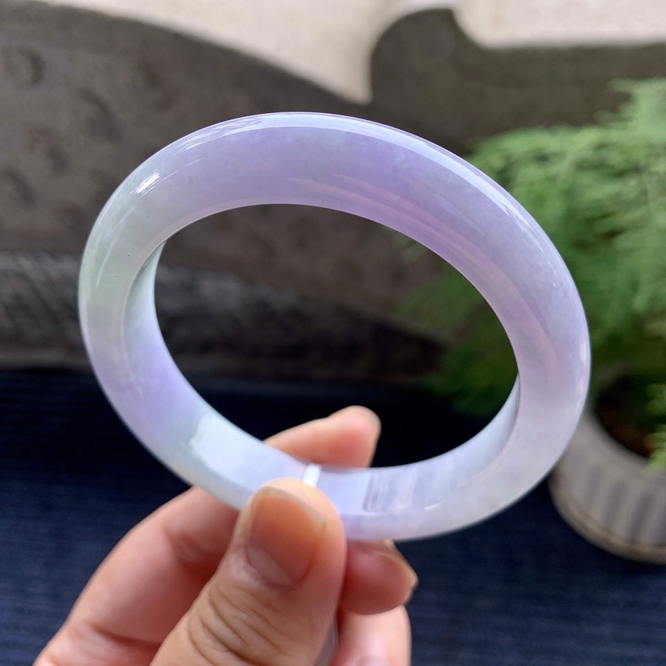 糯种紫罗兰平安镯（56.2mm）（yc093348）