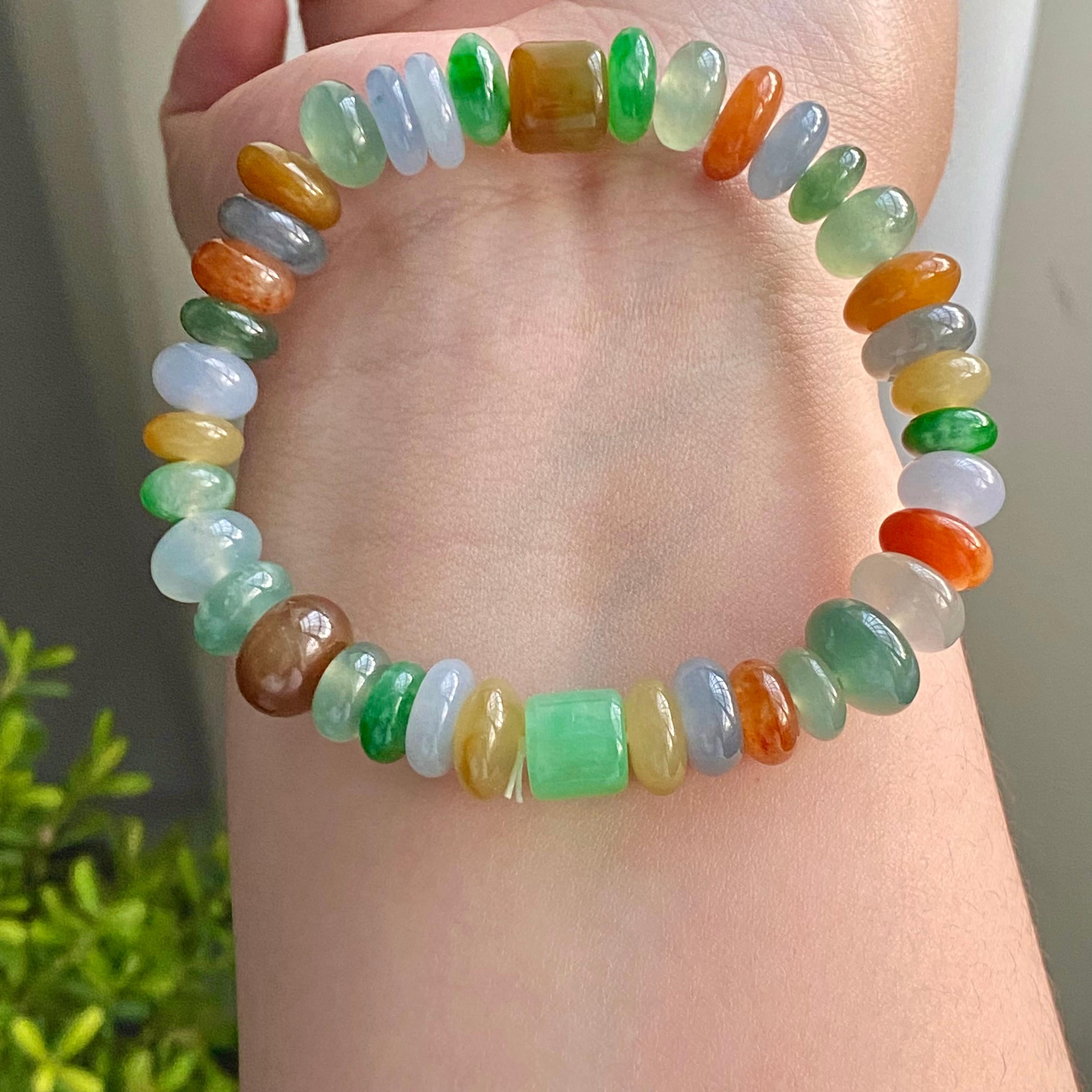 冰种多宝单圈手串（yc215253）