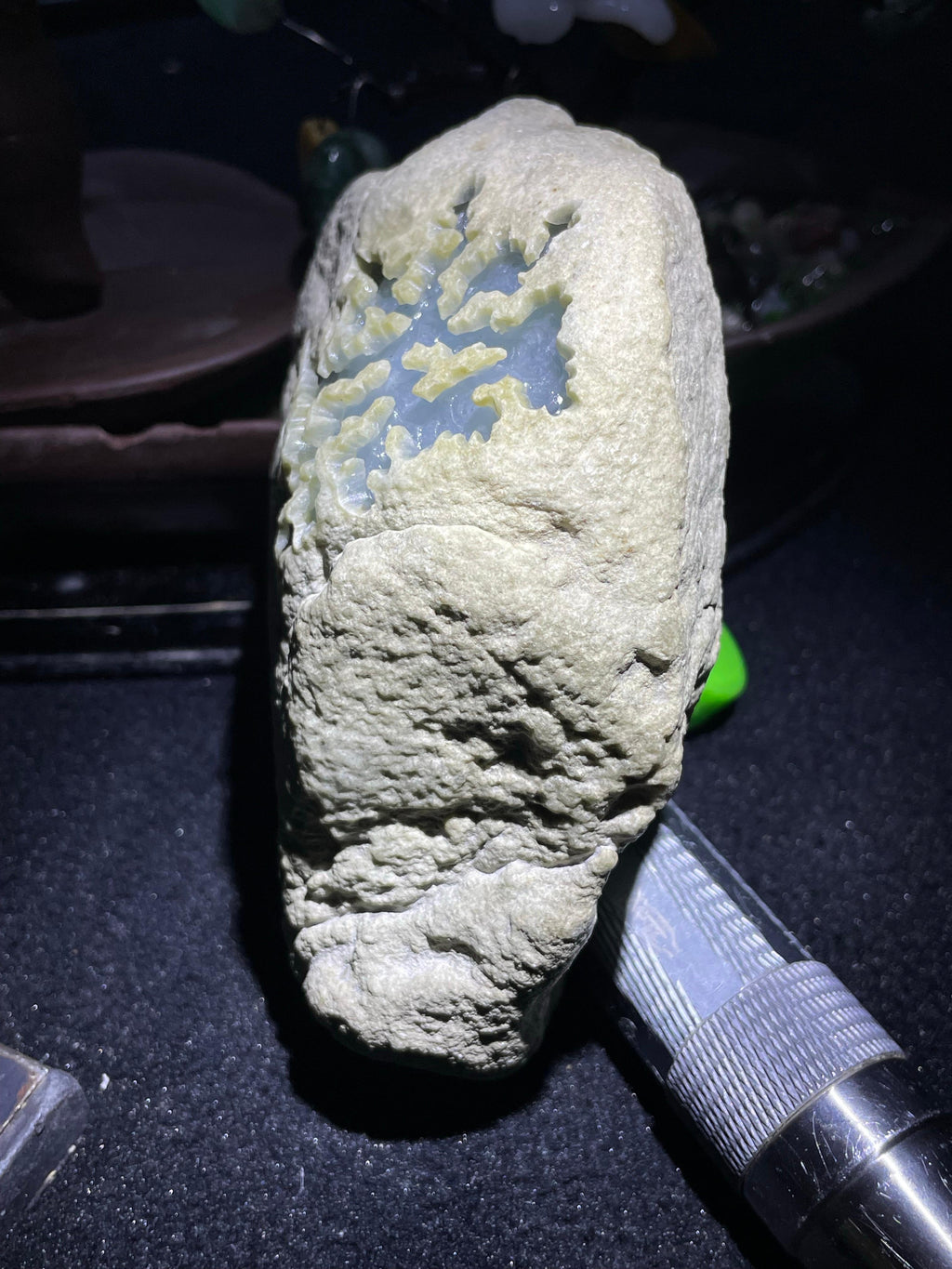 莫西沙白冰开窗料（yc706704）