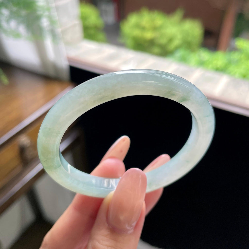 小圈口 细糯种晴底飘花贵妃 52圈（yc709462）