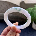糯冰种春彩平安镯（56.7mm）（yc106736）