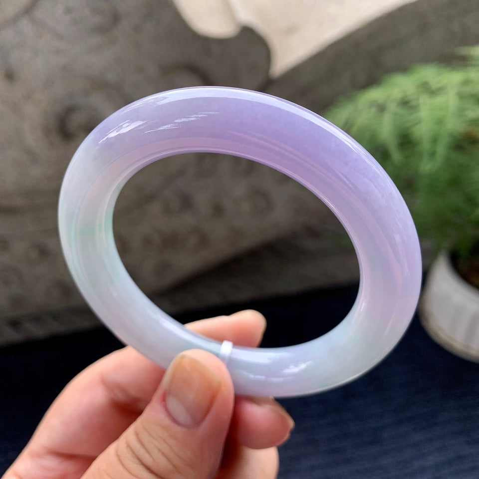 细糯种春彩圆条手镯（53.7mm）（yc091794）