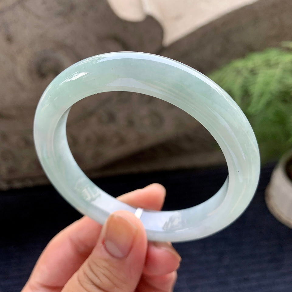 细糯种晴底平安镯（57.6mm）（yc090920）