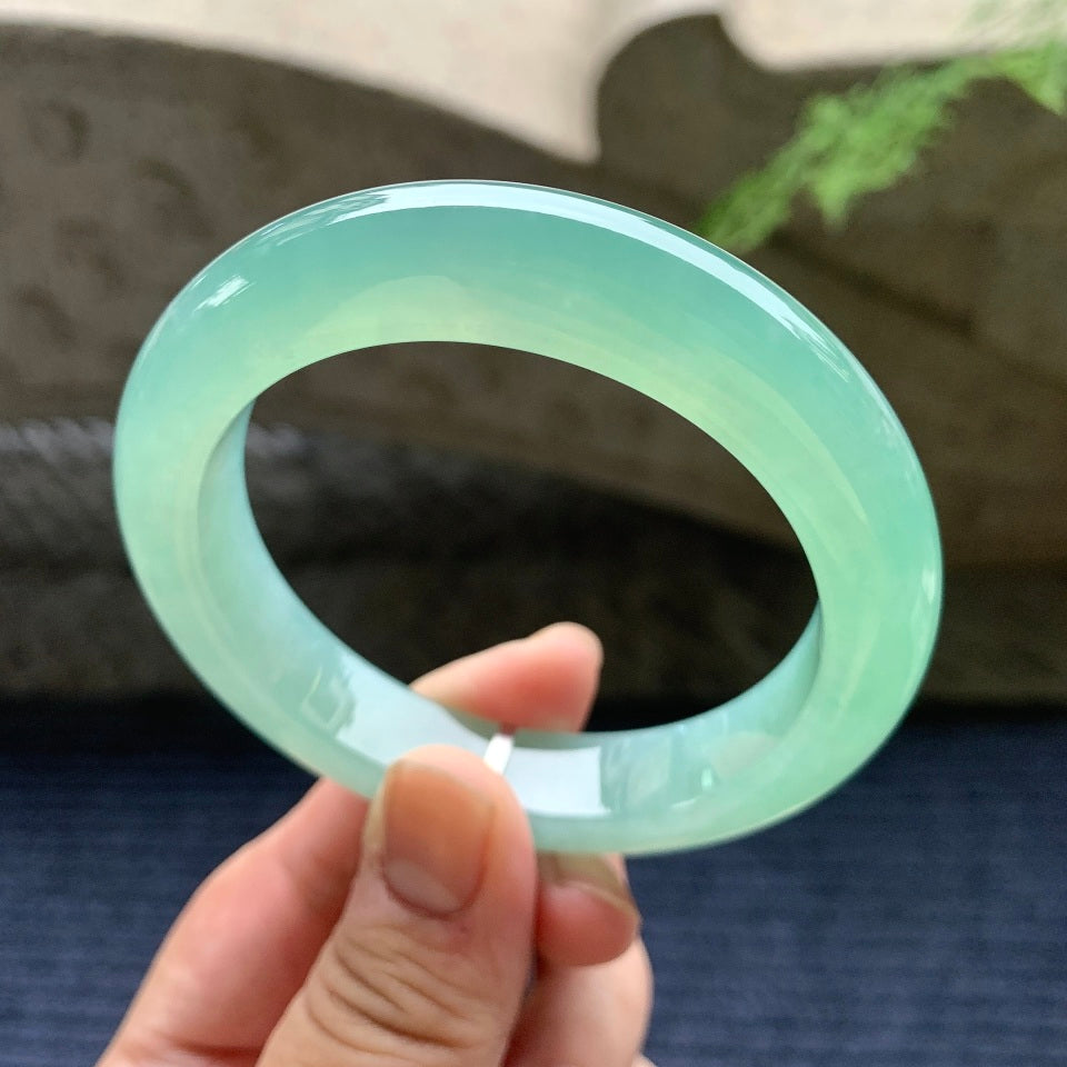 冰种晴水平安镯（56.6mm）（yc166107）
