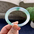 细糯种飘花圆条手镯（53.3mm）（yc116156）