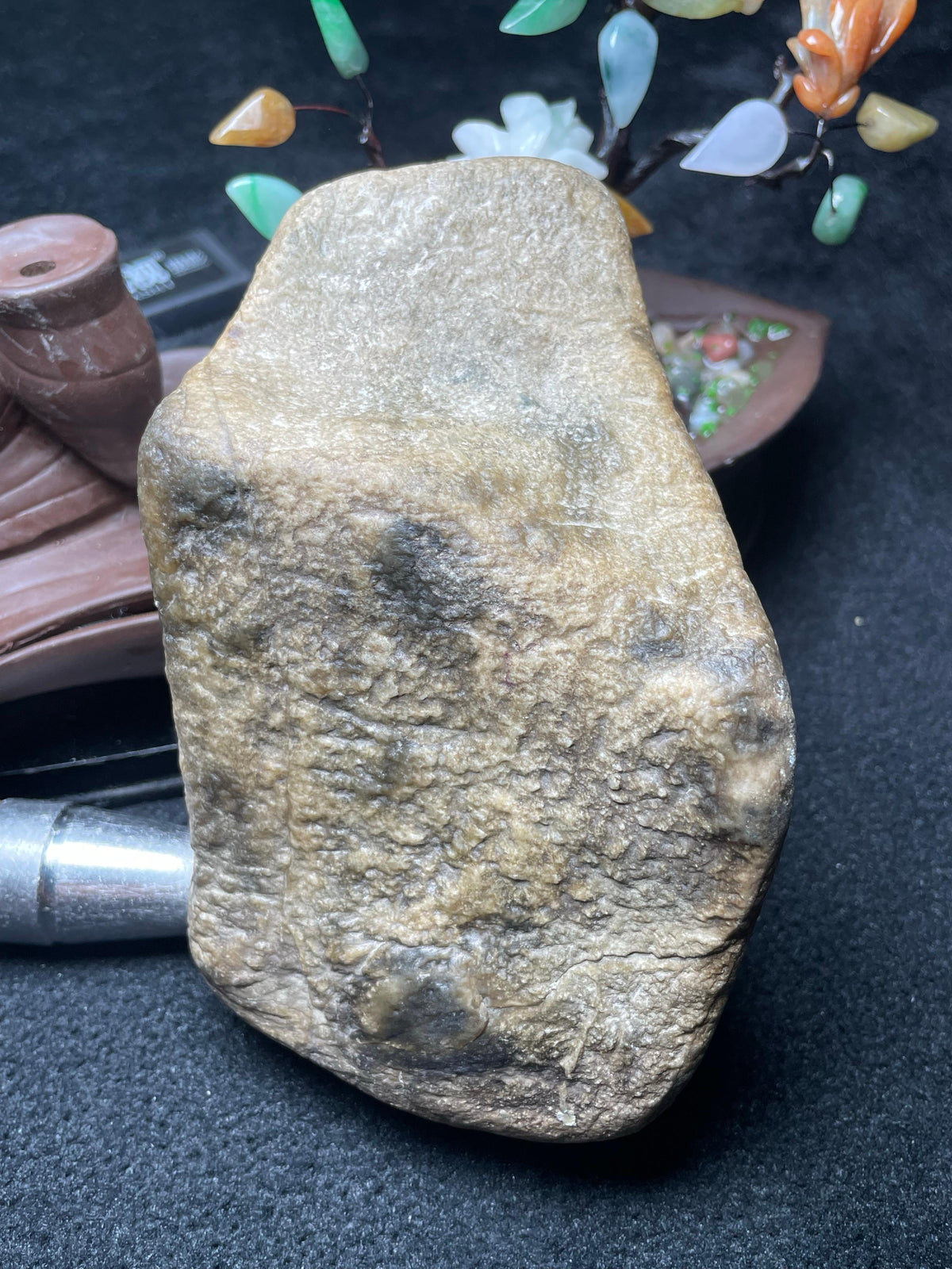 极品莫西沙冰晴飘花开窗料（yc539733）