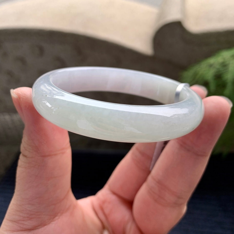 细糯种无色平安镯（54mm）（yc088774）