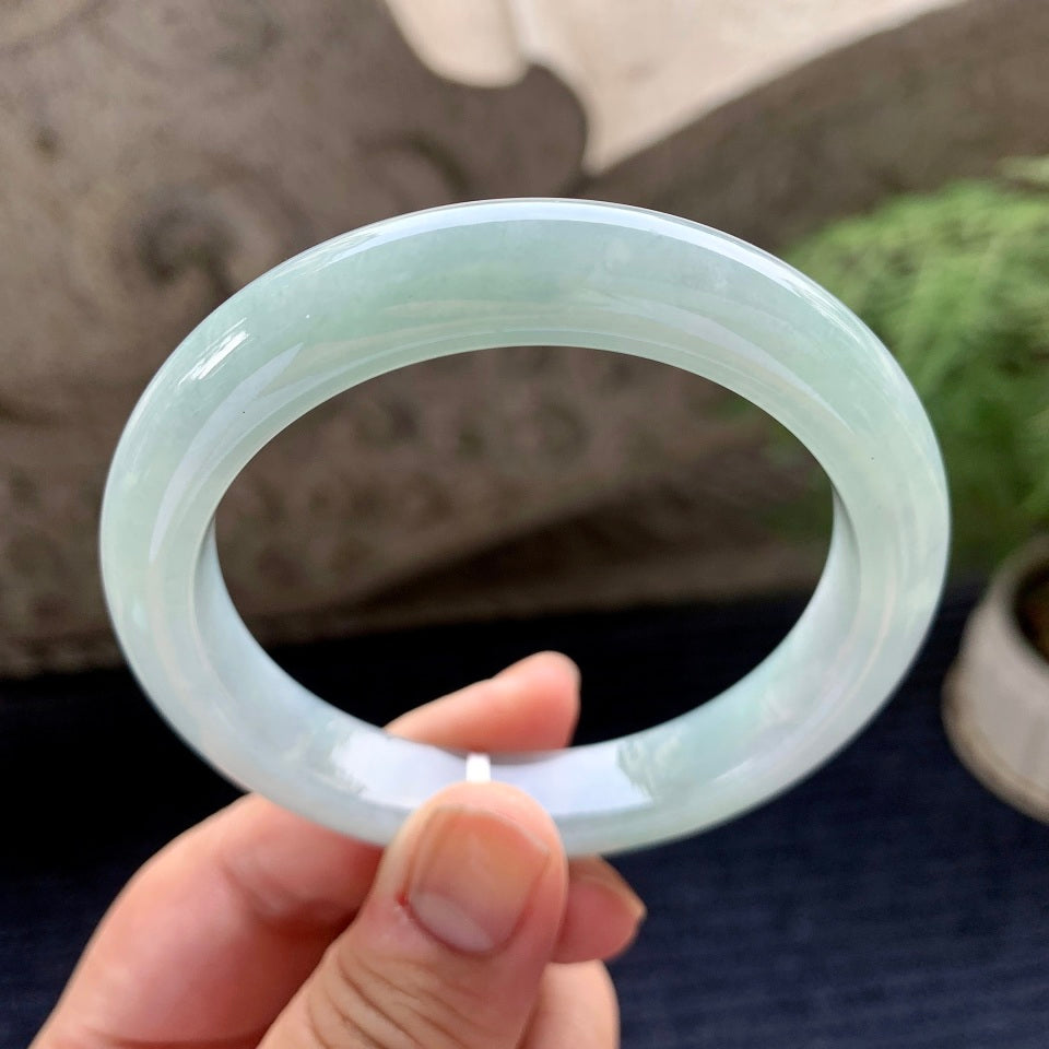 细糯种晴底平安镯（57.6mm）（yc090920）