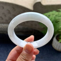 糯种无色平安镯（55.2mm）（yc093447）