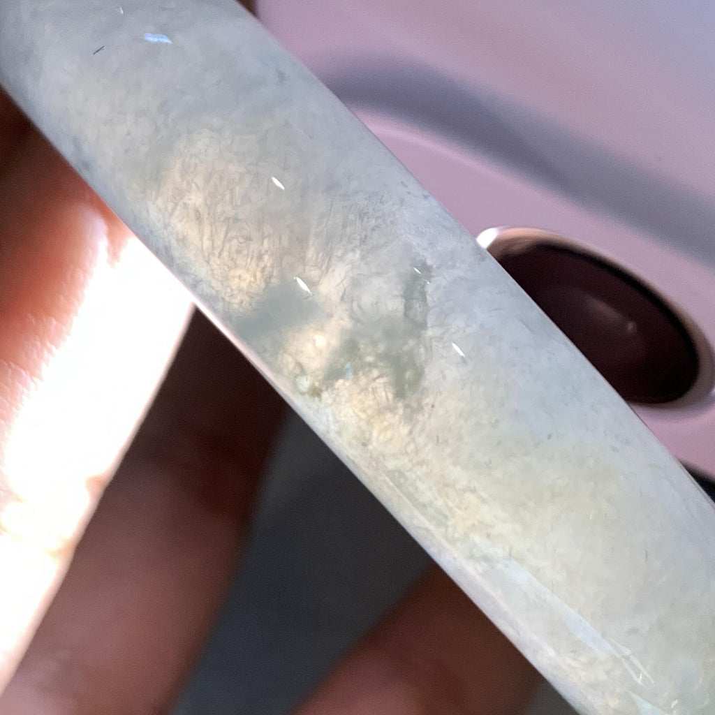 糯冰种晴水圆条手镯（58.2mm）（yc175804）