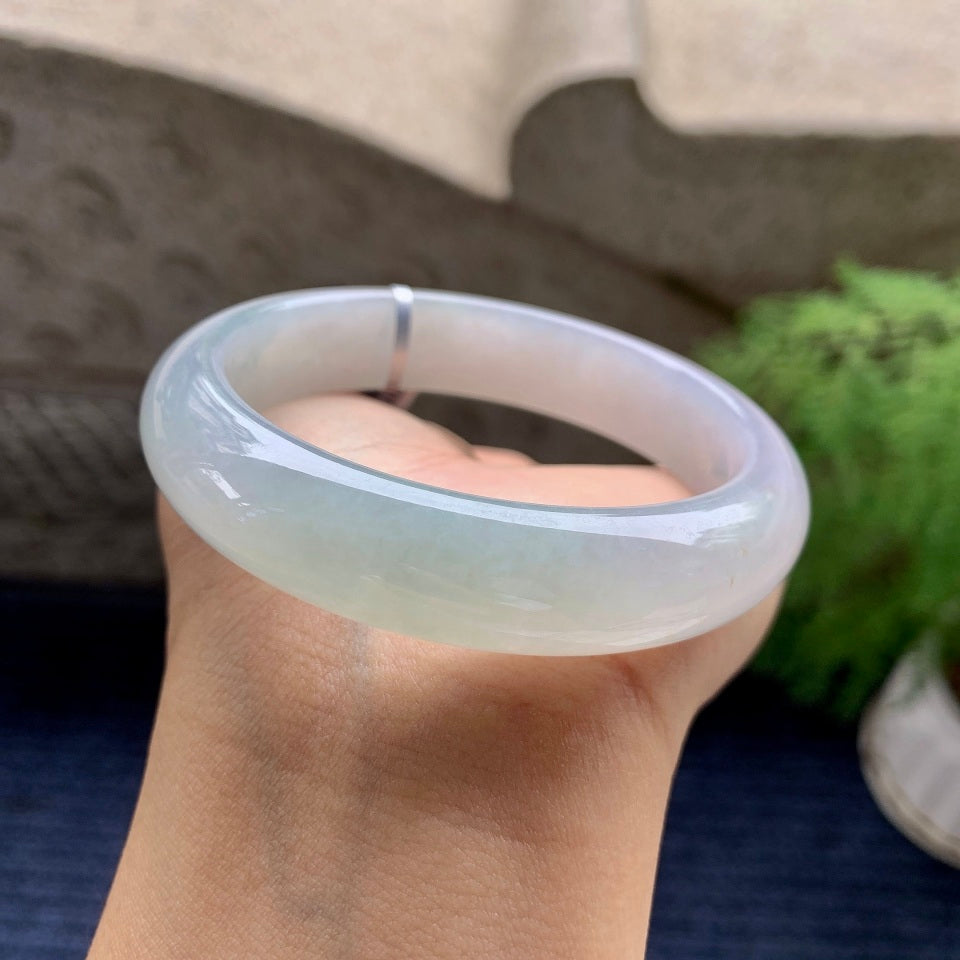 细糯种带底色平安镯（57mm·）（yc094309）