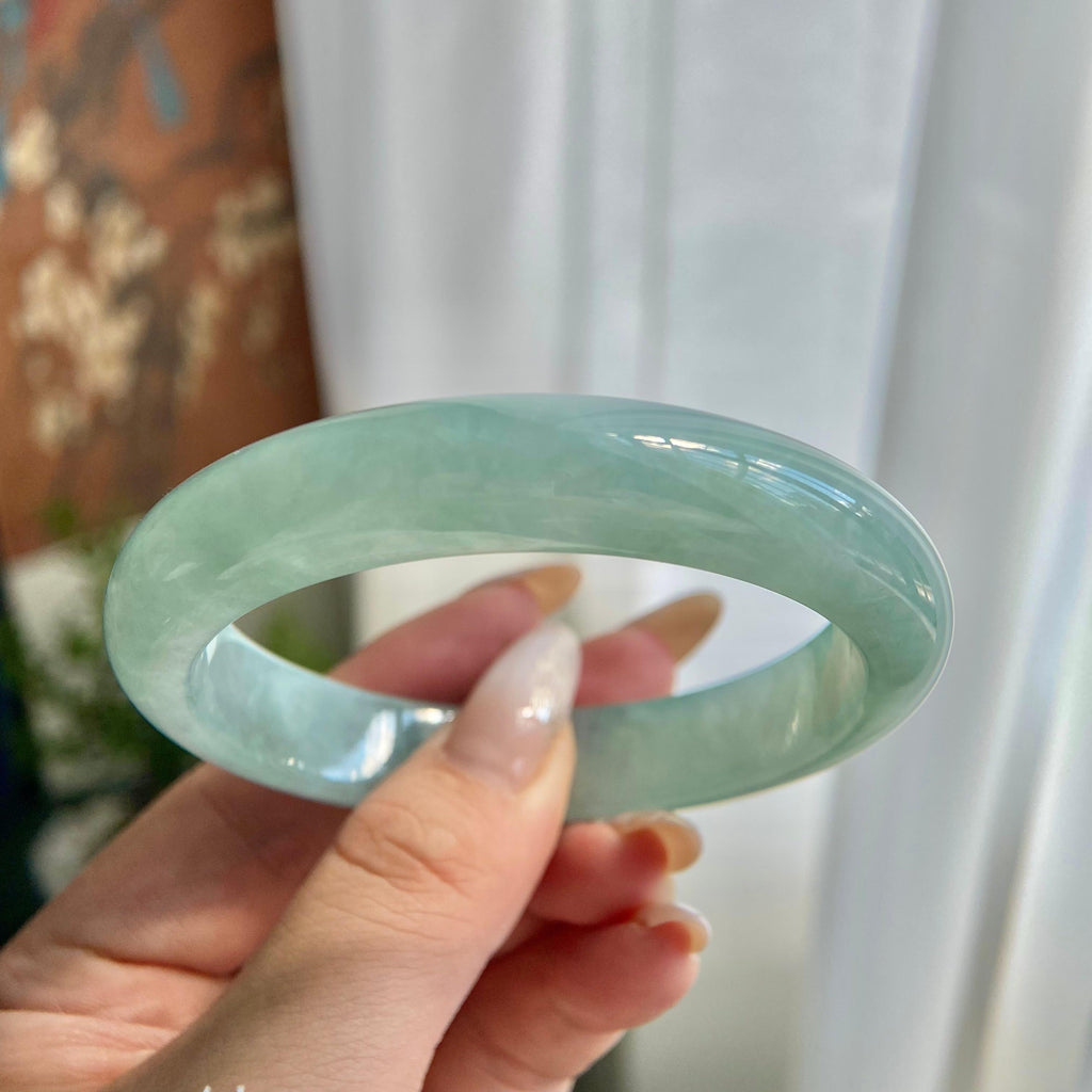 糯冰种晴底平安镯（60圈）（yc209997）