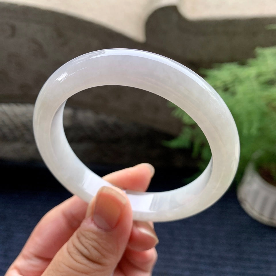 糯种无色平安镯（57mm）（yc096628）