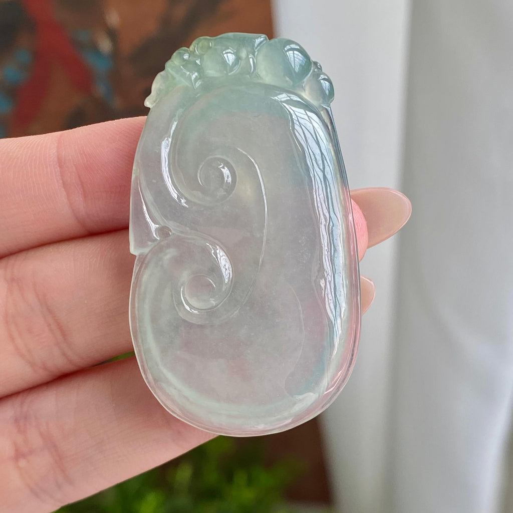 冰种晴底如意吊坠（yc231968）