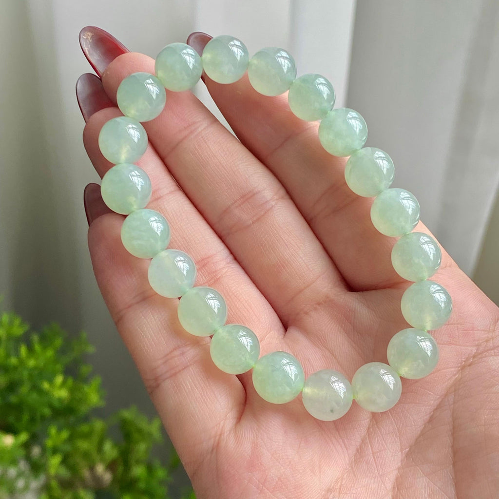 冰种晴底单圈手串（20颗）（yc215651）