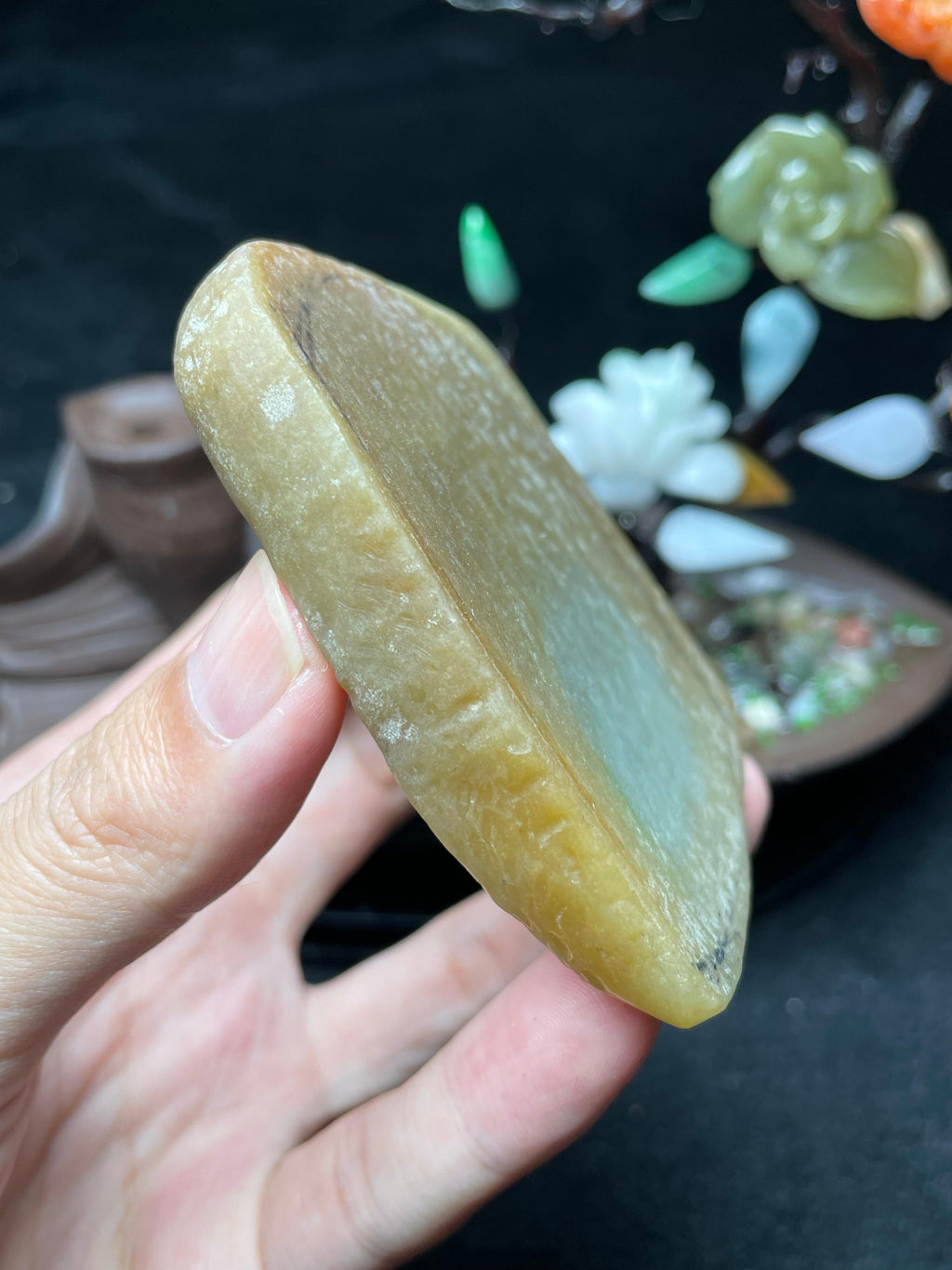 大马坎黄加绿牌子料（yc521729）