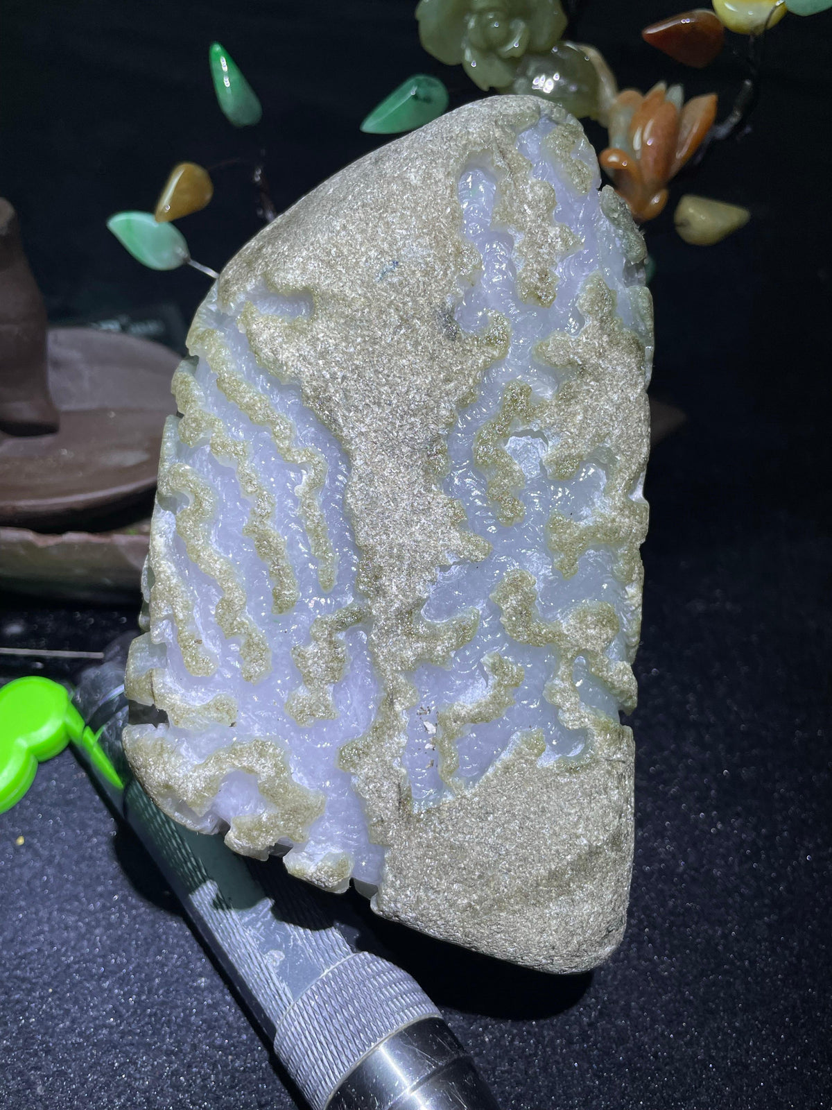 后江淡紫飘色开窗料（yc707279）