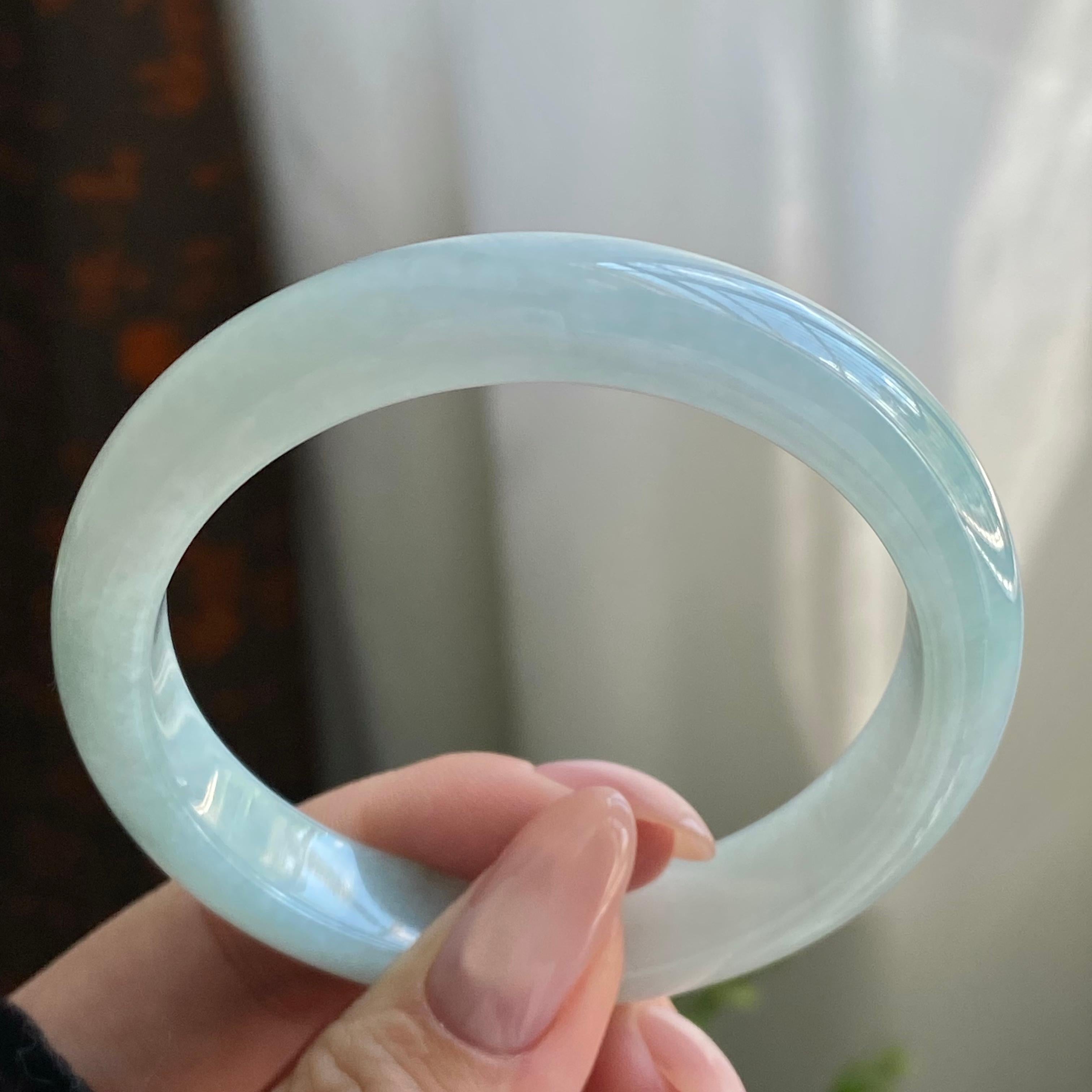 细糯种晴底平安镯（56圈）（yc226859）