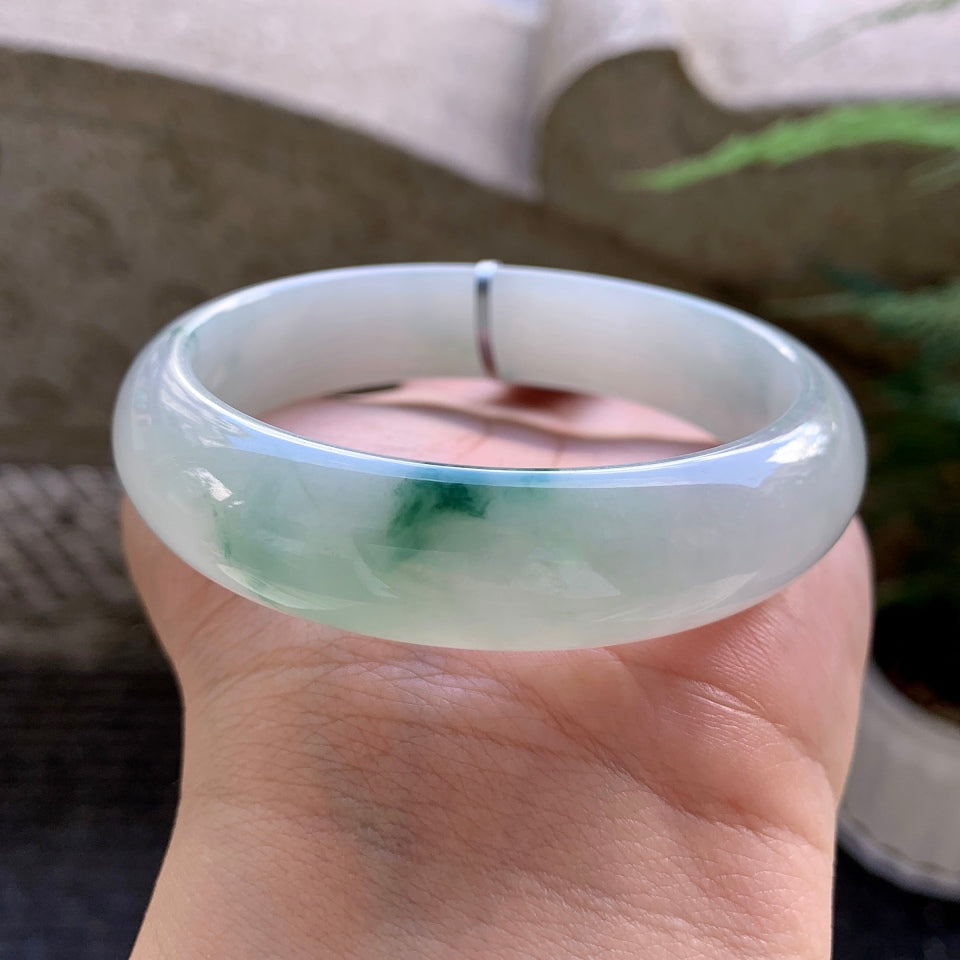 糯冰飘花轮胎手镯（60.2mm）（TF06271609）