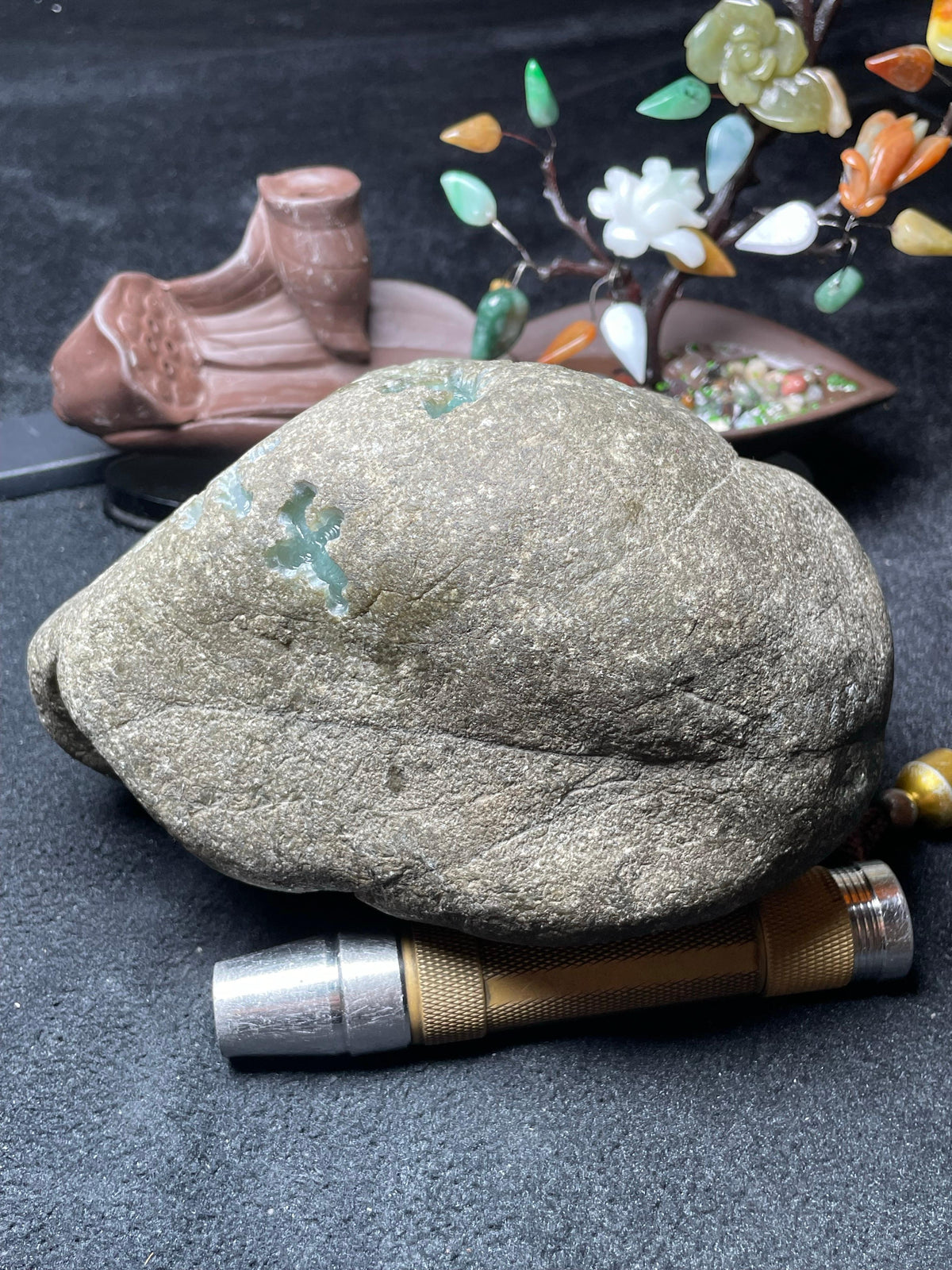 极品后江冰底淡紫飘色（yc694236）