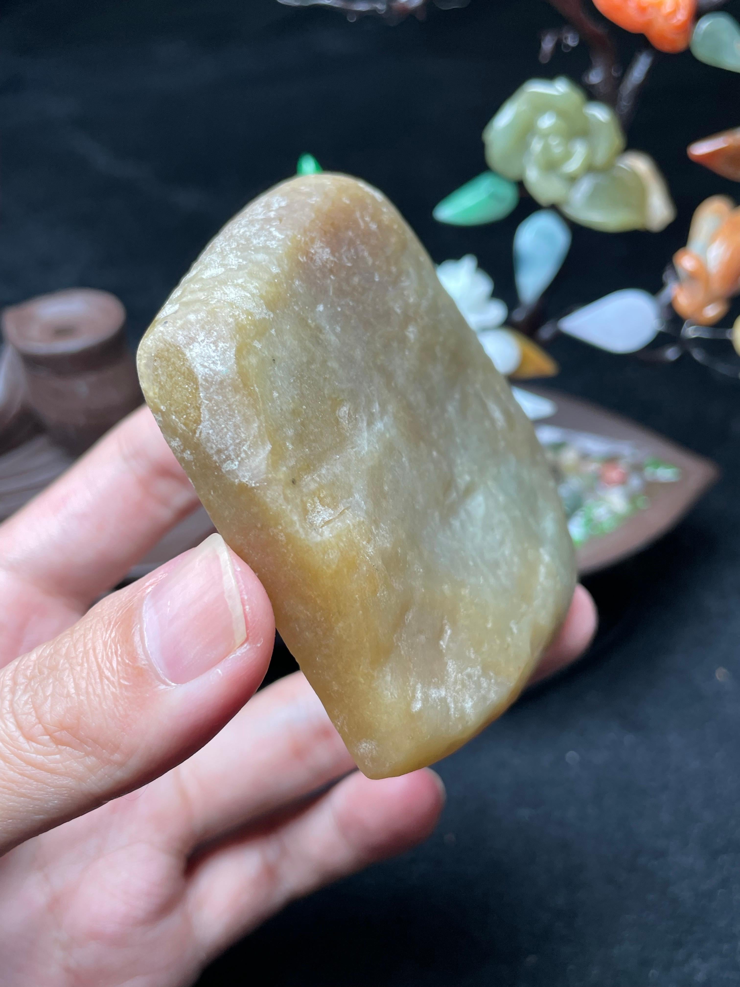 大马坎黄加绿牌子料（yc521729）