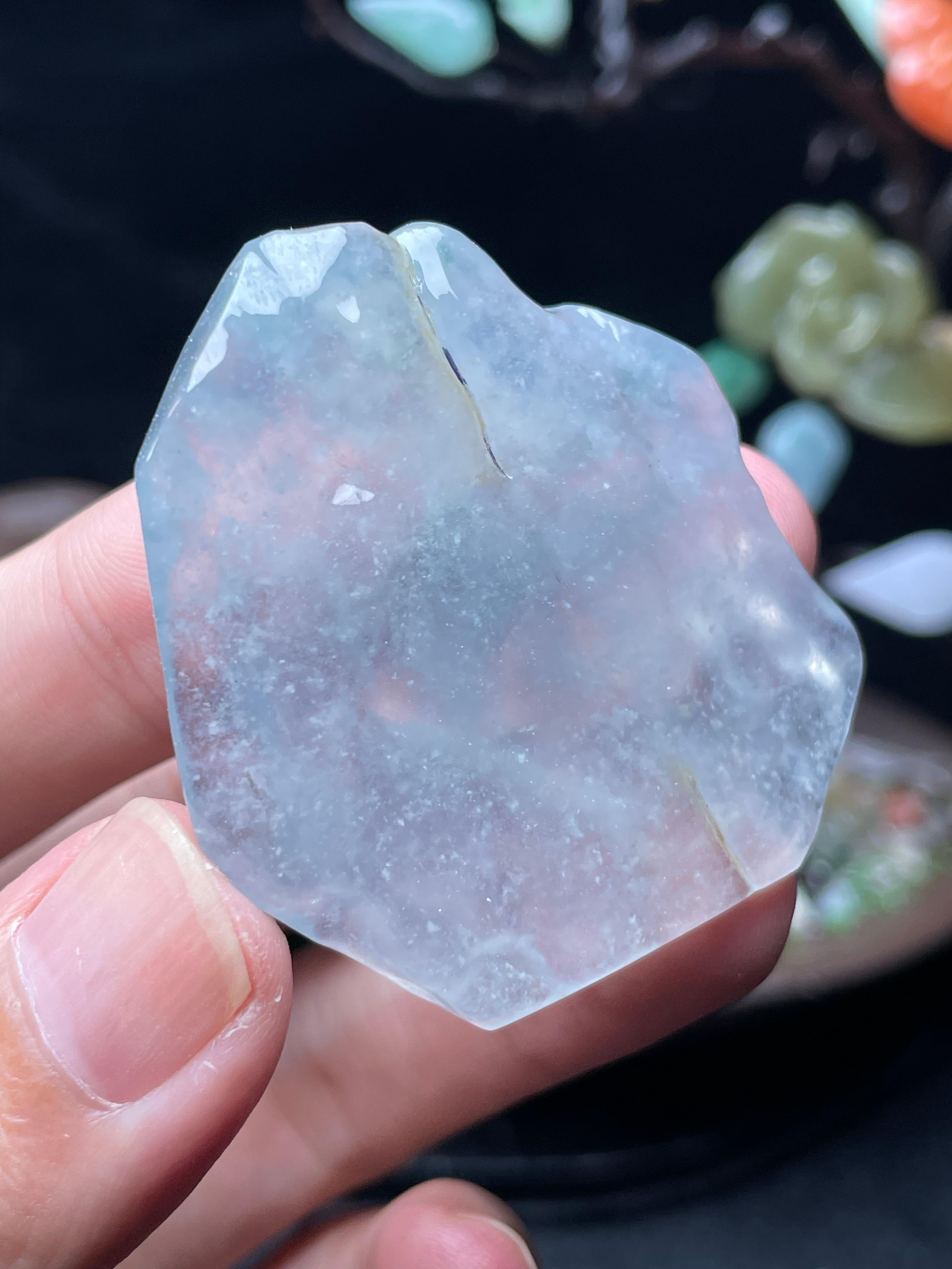 高冰雪花棉挂件料（yc521748）