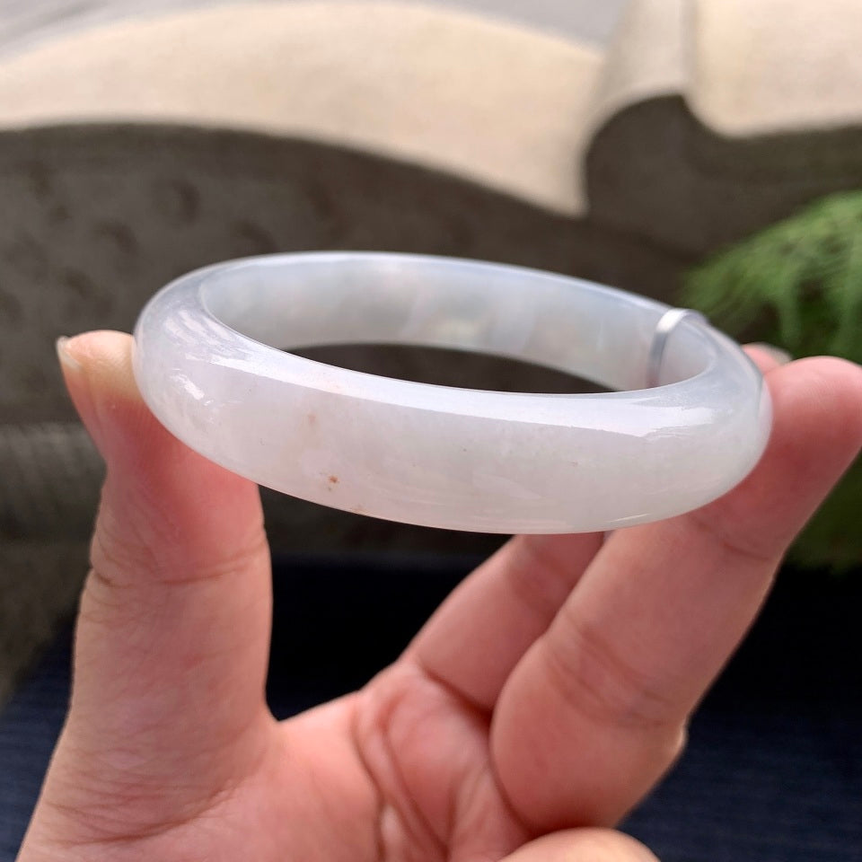 细糯种无色平安镯（57.3mm）（yc088754）