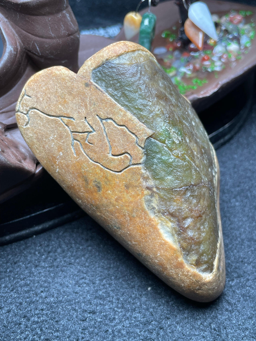大马坎开窗冰黄加绿（yc695223）