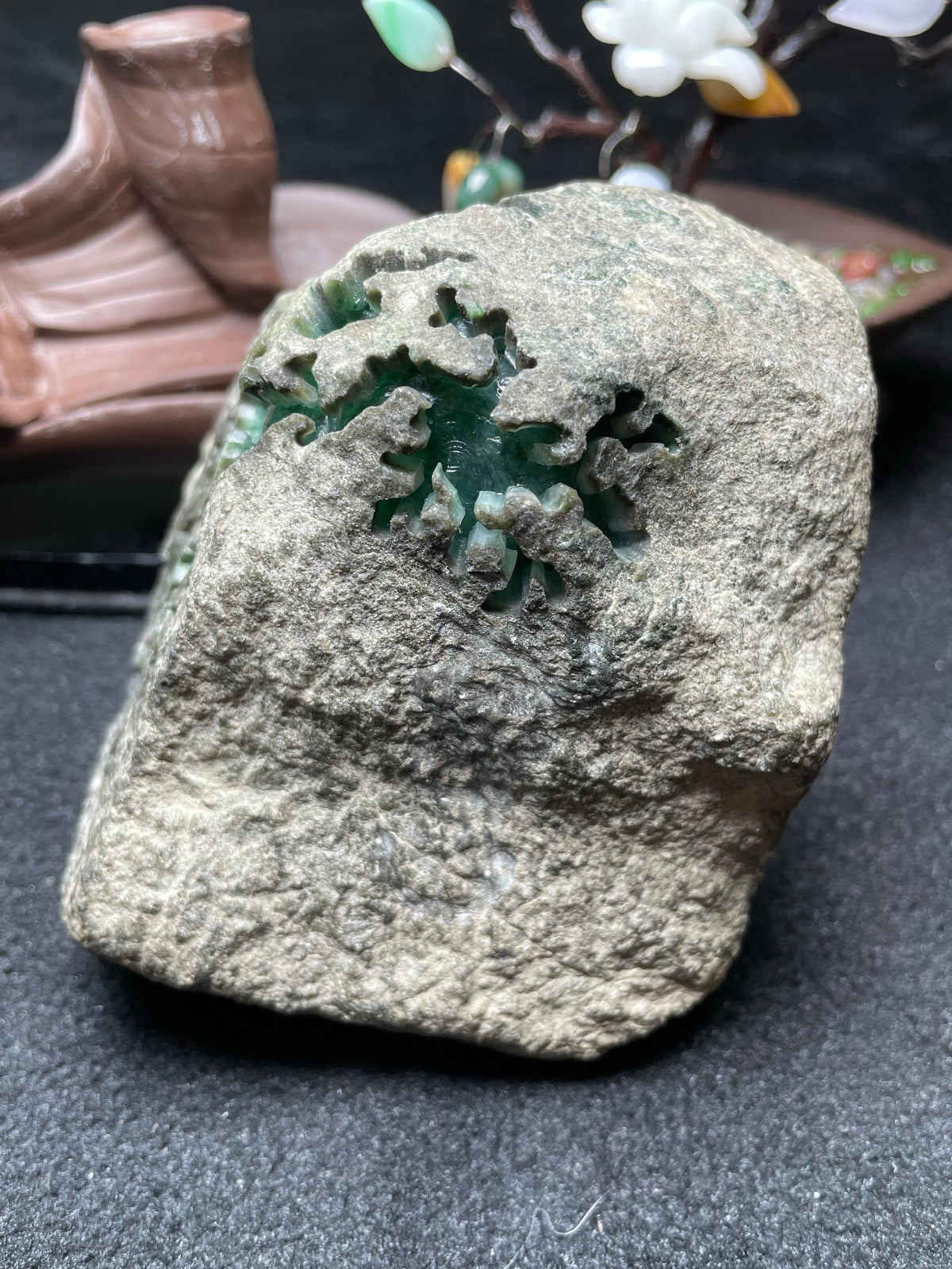 莫西沙开窗冰底飘色花（yc538228）