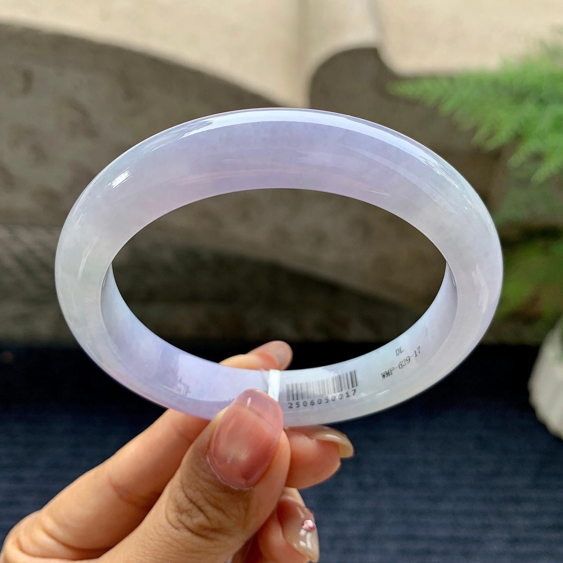 细糯种紫罗兰平安镯（58.1mm）（yc281535）
