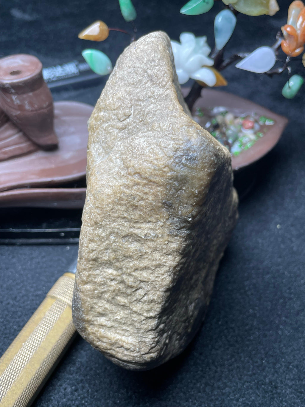 极品莫西沙冰晴飘花开窗料（yc539733）