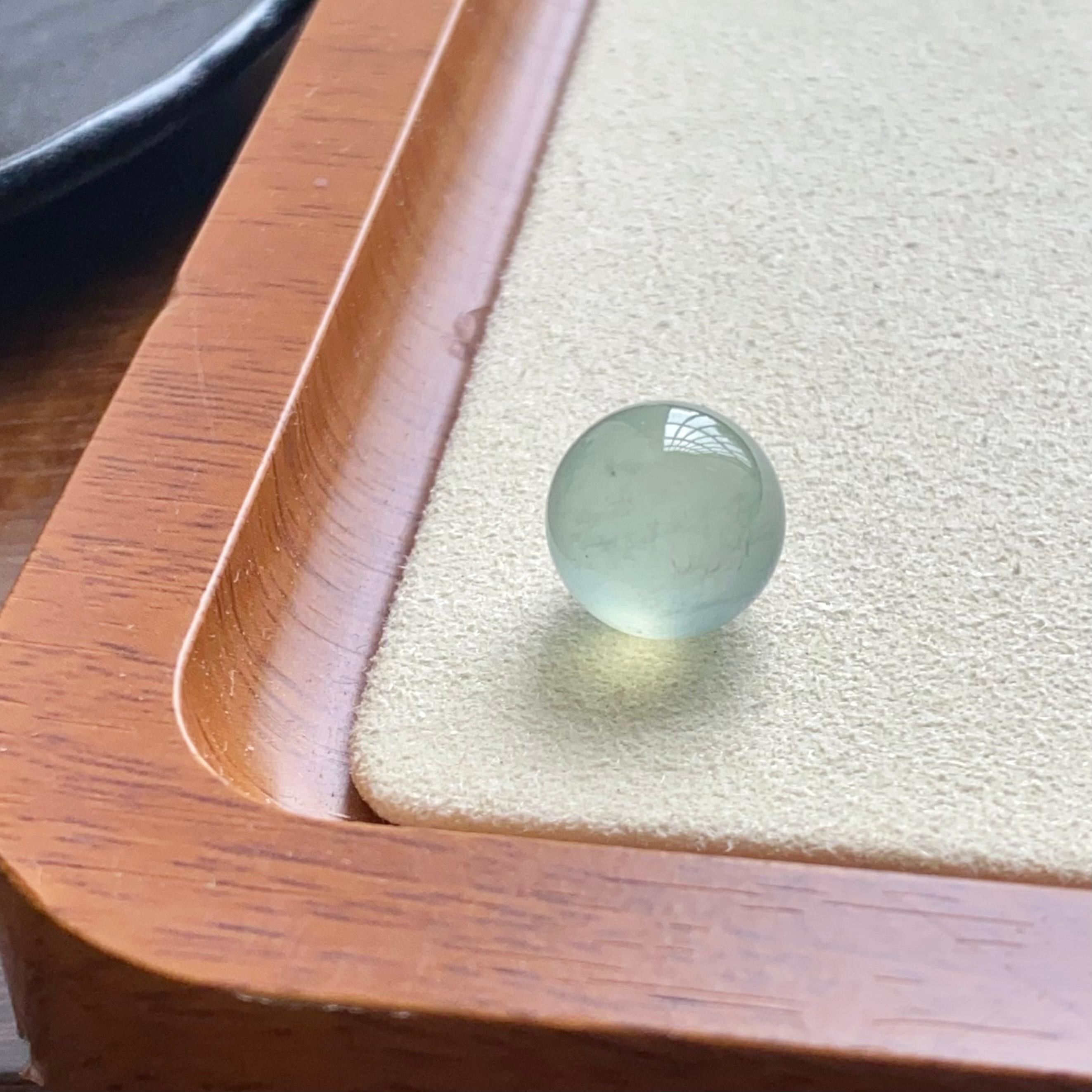 冰种晴底单珠（yc260846）