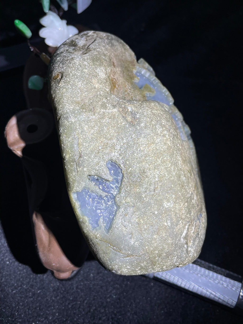 后江开窗冰底淡紫飘花（yc706335）