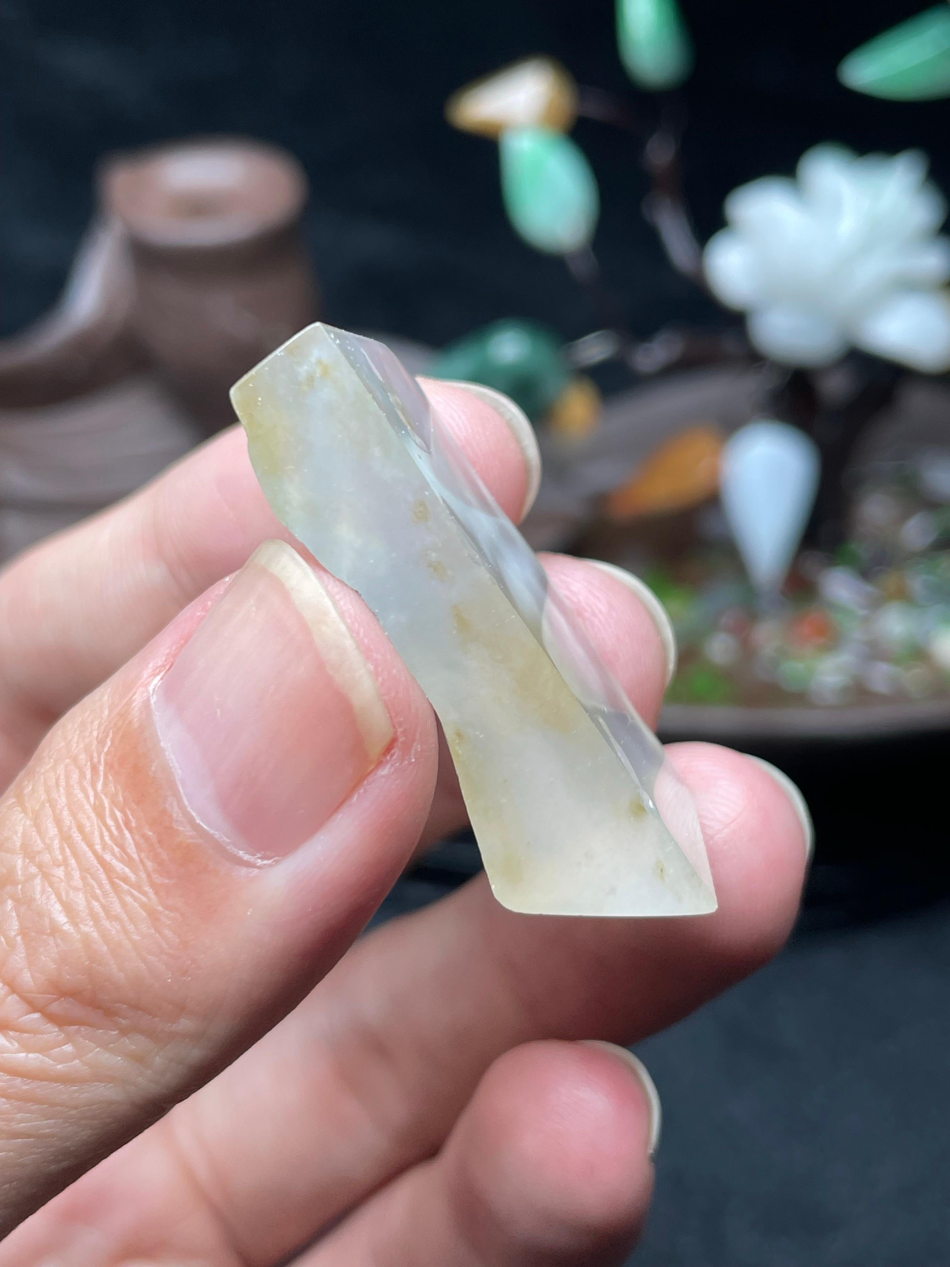 高冰黄翡小方块料（yc529925）