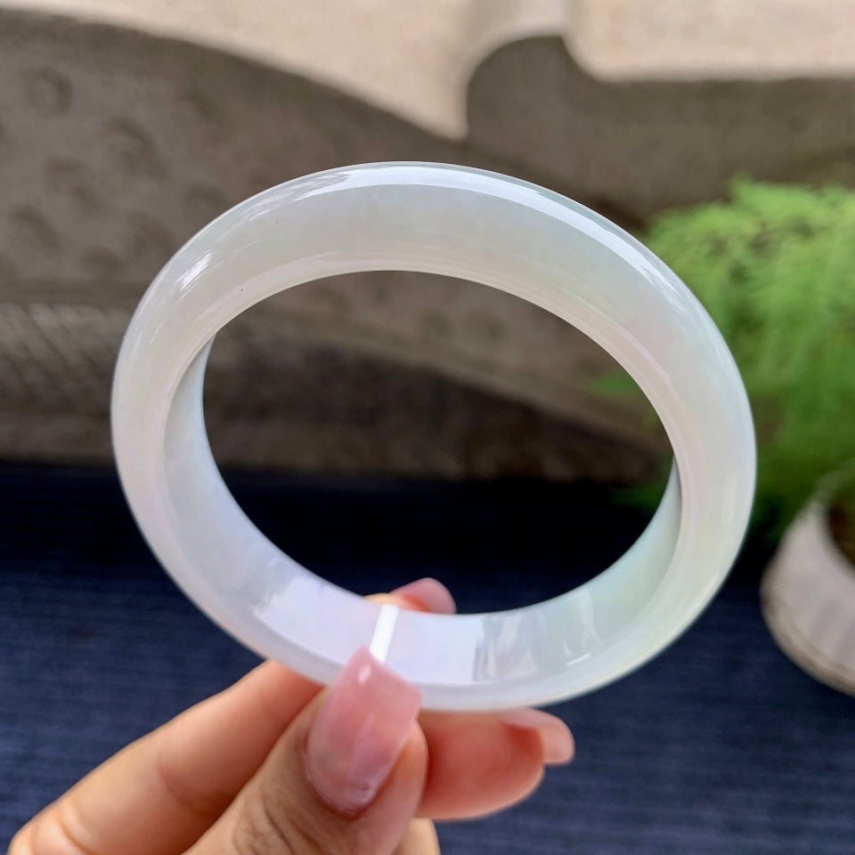 细糯种带底色平安镯（57mm·）（yc094309）