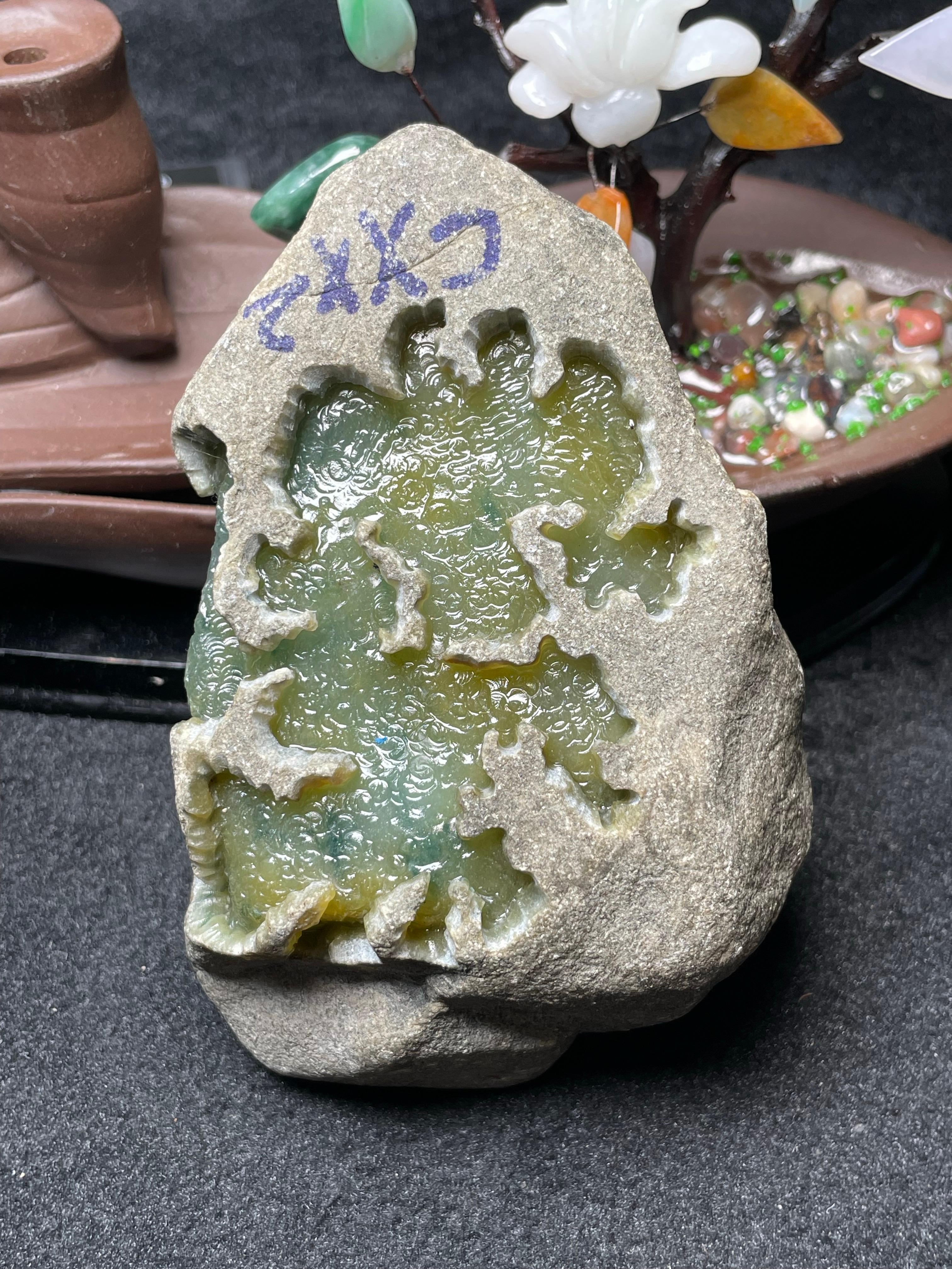 莫西沙开窗冰黄飘花（yc502740）