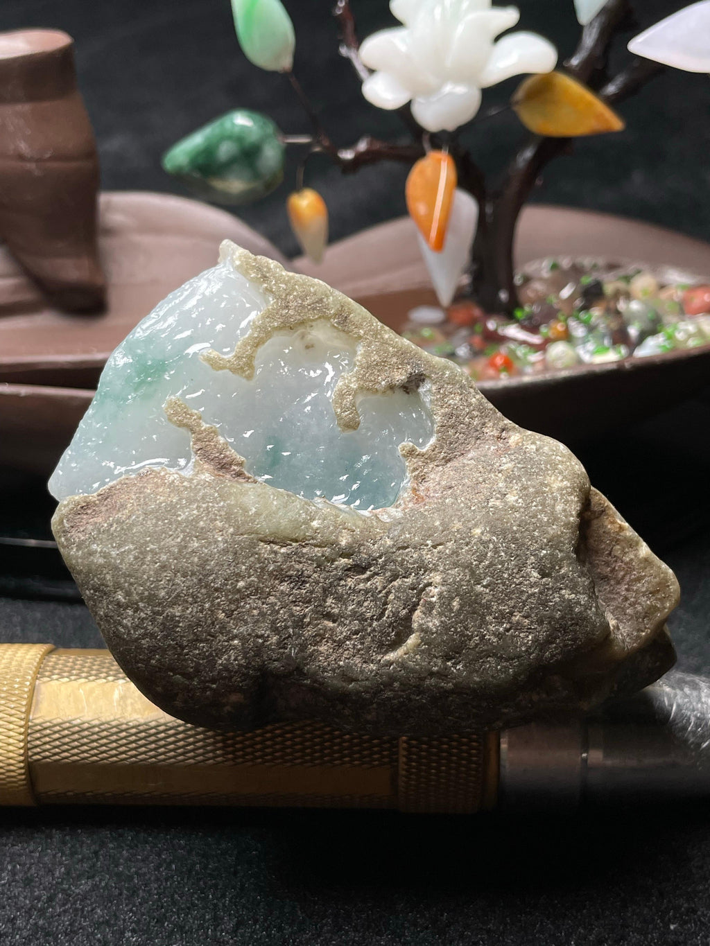 后江三彩开窗冰底淡春飘花（yc494783）