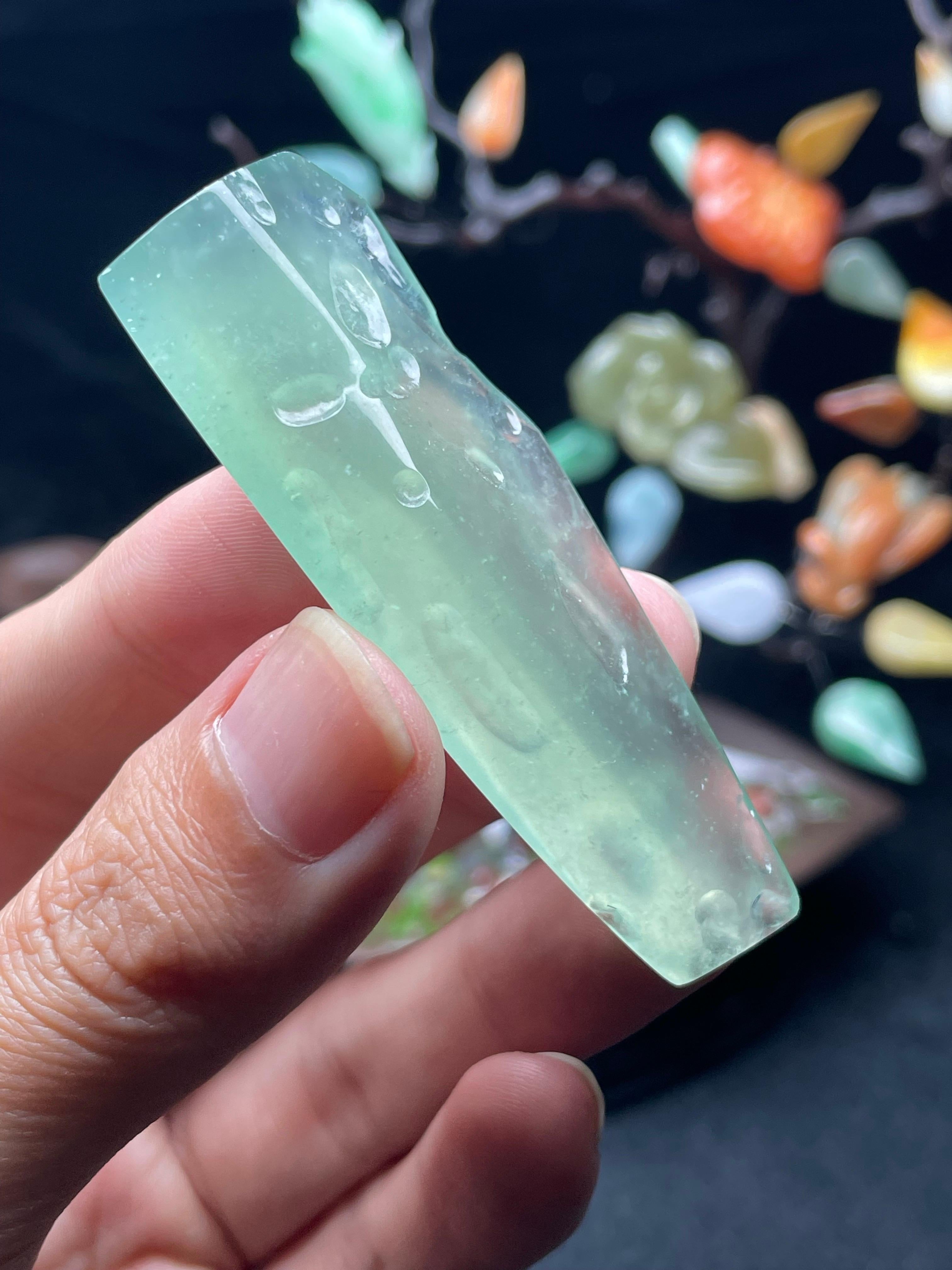 高冰晴水雪花棉片料（yc530019）