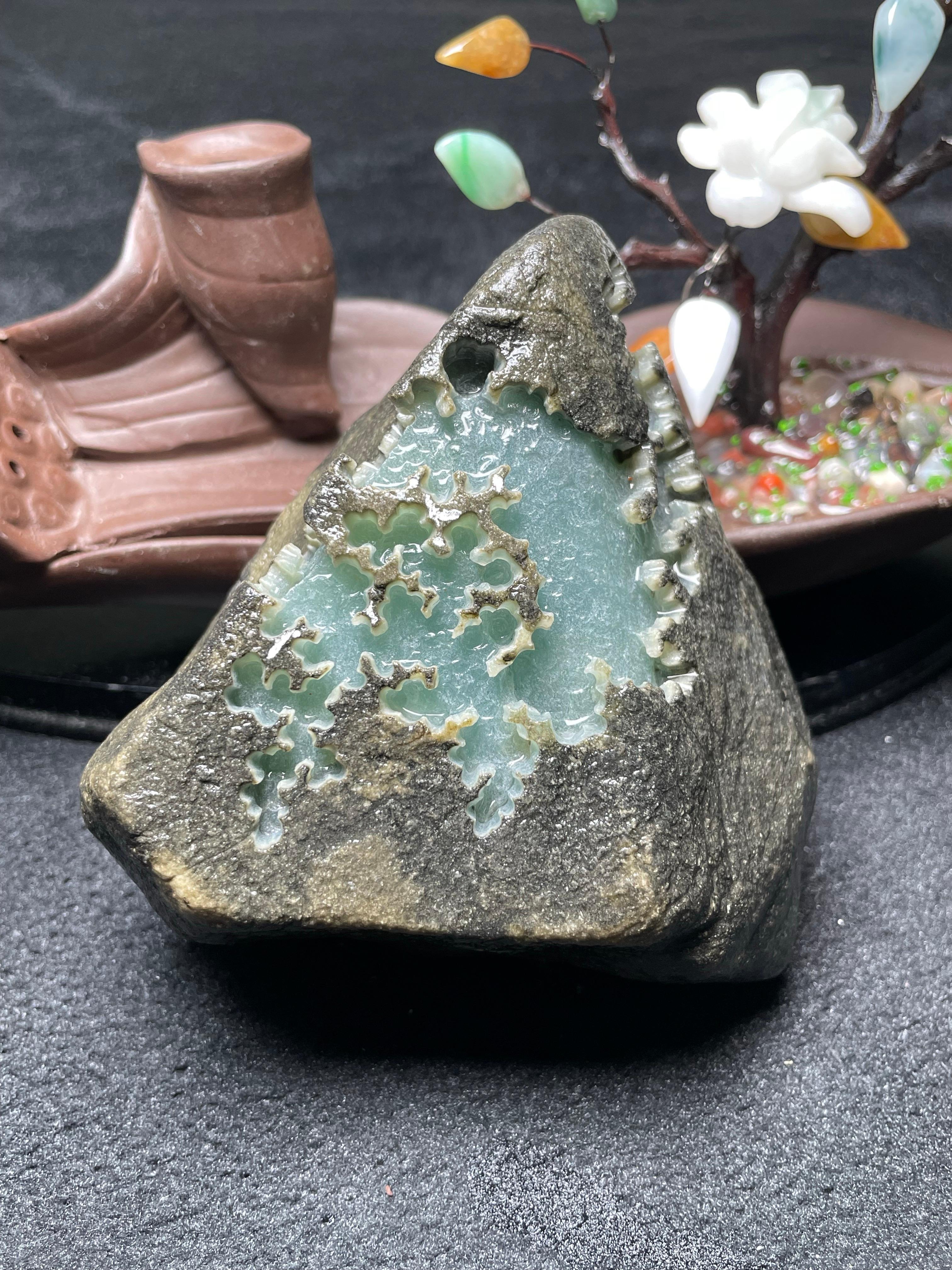 莫西沙开窗冰晴牌子料（yc534278）