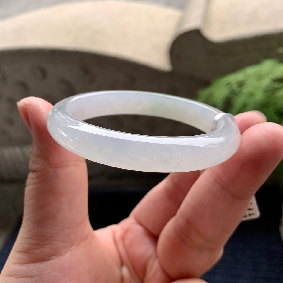 糯冰种无色贵妃手镯（52.5mm）（yc093431）