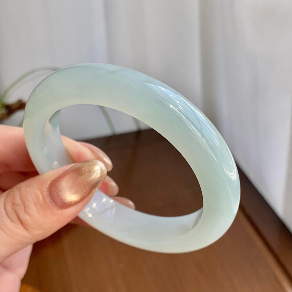 糯冰种晴底平安镯（54圈）（yc259081）