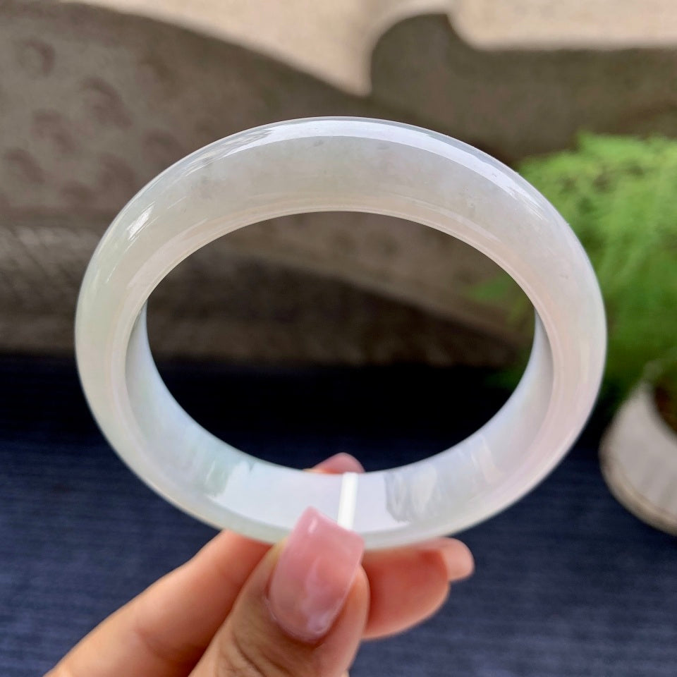 细糯种带底色平安镯（57mm·）（yc094309）